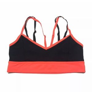 Lululemon Flip Your Dog Bra Light Flare Inkwell 10